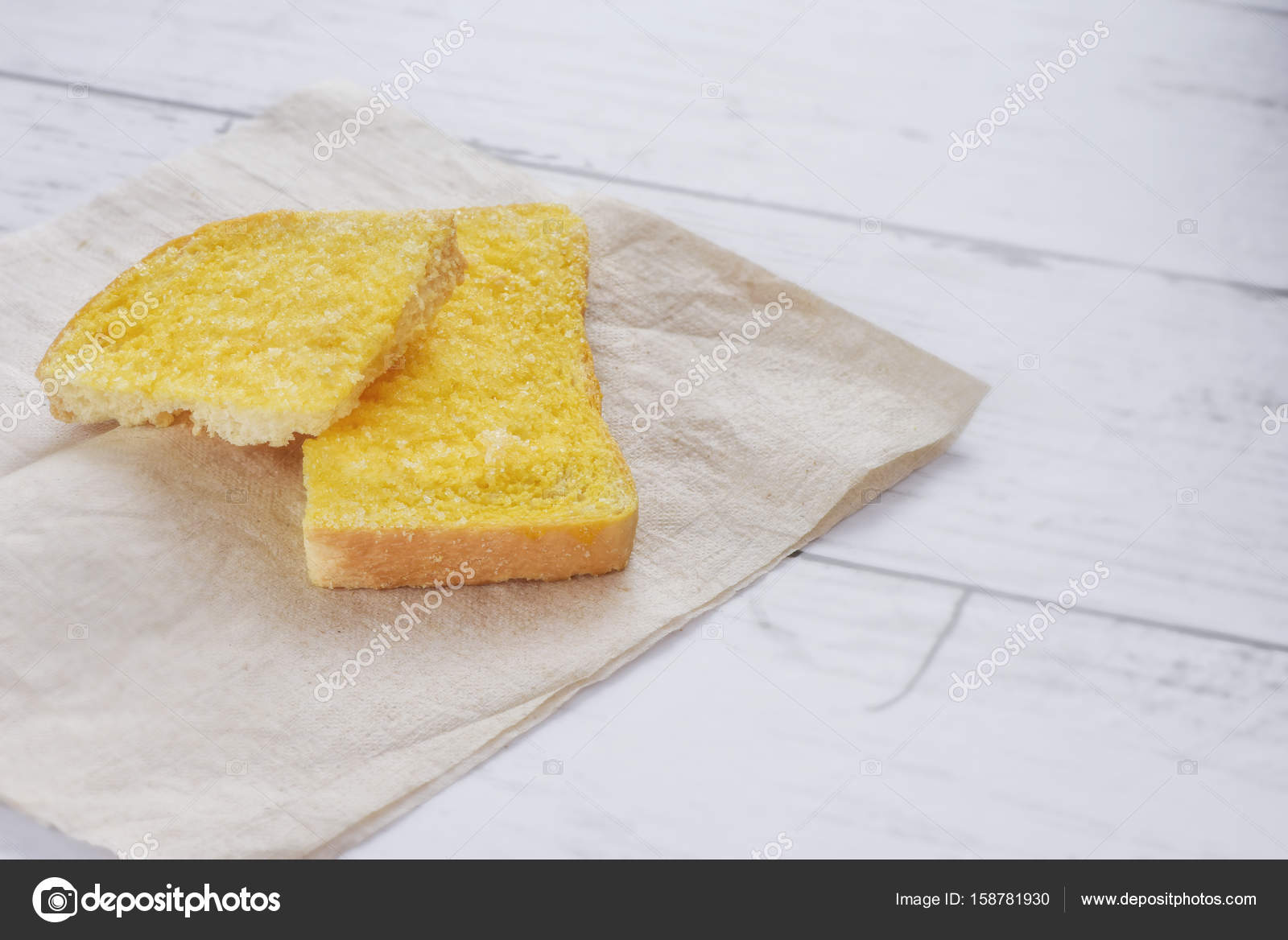 Crispy Bread Butter Sugar Coffee Break Concept Stock Photo Image By C Smshoot Crispy Bread Butter Sugar Coffee Break Concept Stock Photo Image By C Smshoot