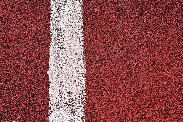 Beyaz çizgiler işaretleme ile spor yarış