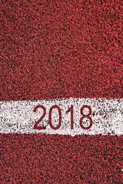 Road to 2018 — Stock Photo, Image