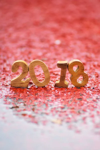 2018 년 행복 한 신년 — 스톡 사진