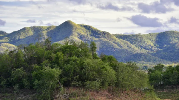 Horská Krajina Pohled Národním Parkem Kaeng Krachan Thajsku — Stock fotografie