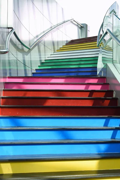 Beautiful Colorful Staircase — Stock Photo, Image