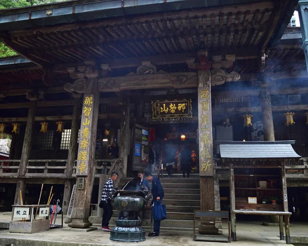 Wakayama Japón Noviembre 2019 Vista Del Templo Nachisan Seiganto Ciudad — Foto de Stock