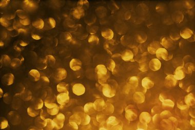Altın soyut bokeh.