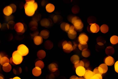 Altın soyut bokeh.
