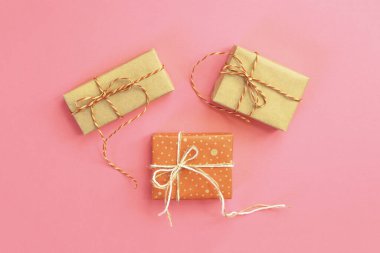 Tasarım hediye kutuları.