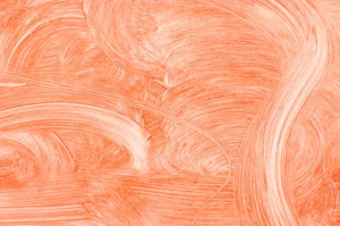 Kırmızı ruj smear.