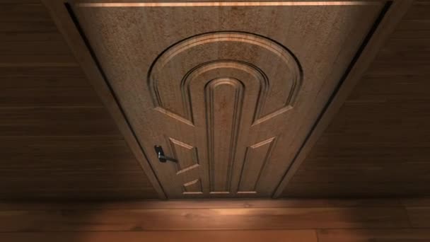 Émettre de la lumière dans une pièce en ouvrant la porte 