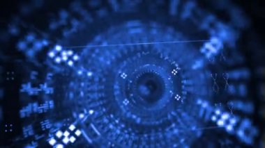 Dijital Arkaplanda Haber. 3B Canlandırma