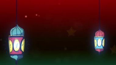 Ramazan arkaplan karikatürü, Ramazan animasyon arkaplanı