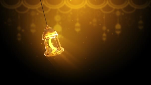 Arabic Golden Ramadan Lantern Islamic Ornament Background Animation — Stock  Video © mus_graphic #369833346