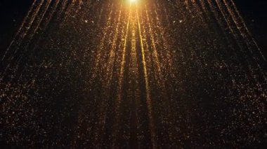 Perde Altın Parçacık, Parçacık Arkaplanı 