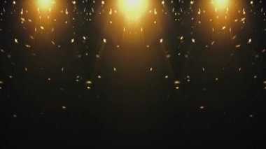 Parlak Yıldızlı Altın Parçacık, Parçacık Arkaplanı