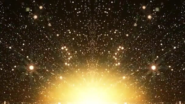 Fond pailleté or avec effet confetti éclat lumière 