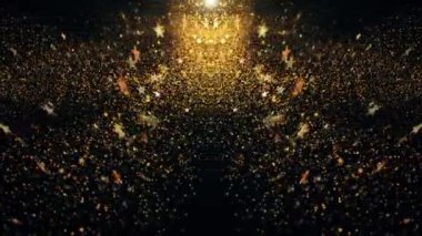 Parlak yıldızlı ödülleri göstermek için soyut arkaplan