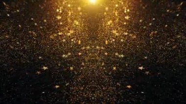 Parlak yıldızlı ödülleri göstermek için soyut arkaplan