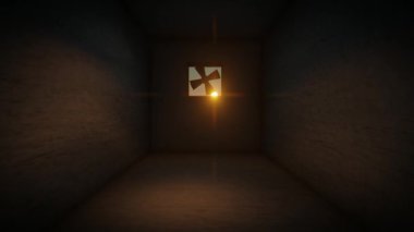 3D animasyon, Havalandırmalı Karanlık Oda ve Güneş Işığı.