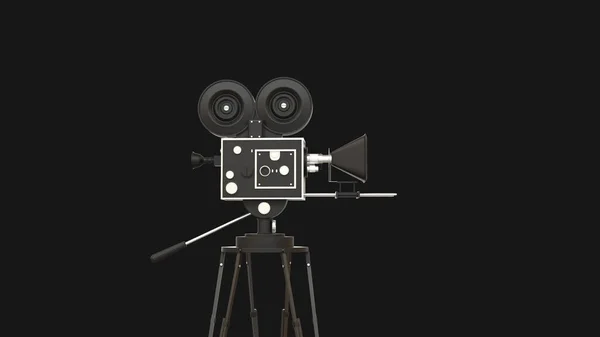 Illustration Vintage Movie Camera — Stock Photo, Image