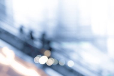 Bokeh ile Soyut Alışveriş Merkezi arka planı