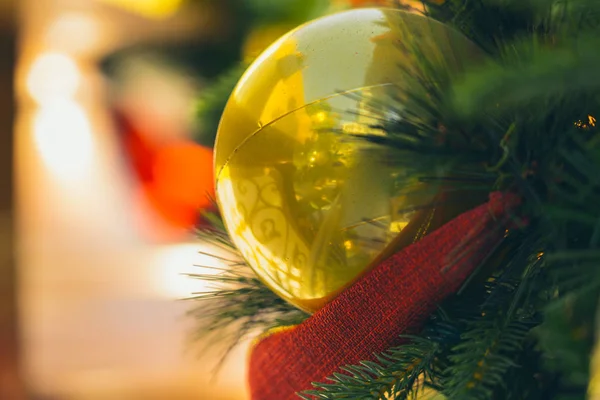 Christmas decorations; Xmas decoration background — Stockfoto
