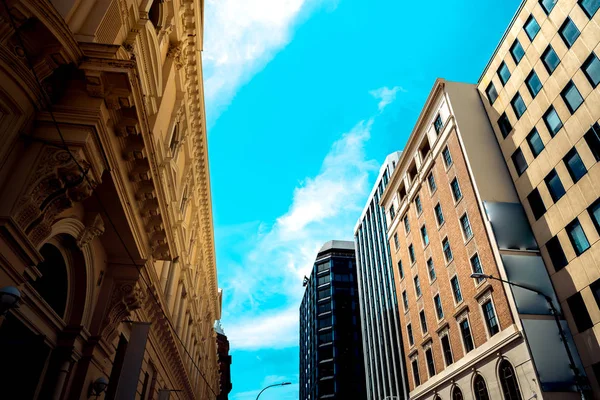 Bedrijfsgebouw close-up; Wellington Office Building. — Stockfoto