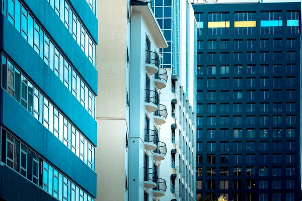 Edificio comercial cerca; Edificio de oficinas Wellington . —  Fotos de Stock