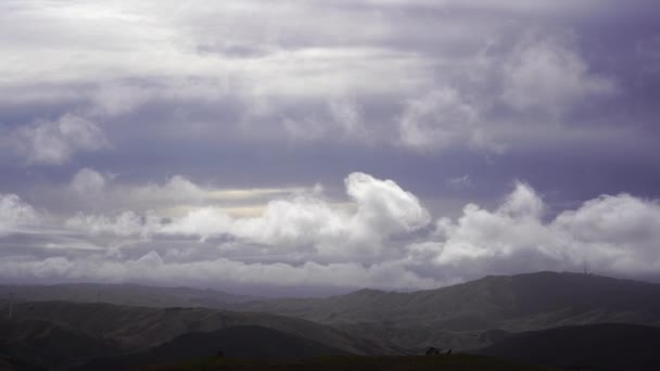 Vídeo Céu Azul Nuvem — Vídeo de Stock