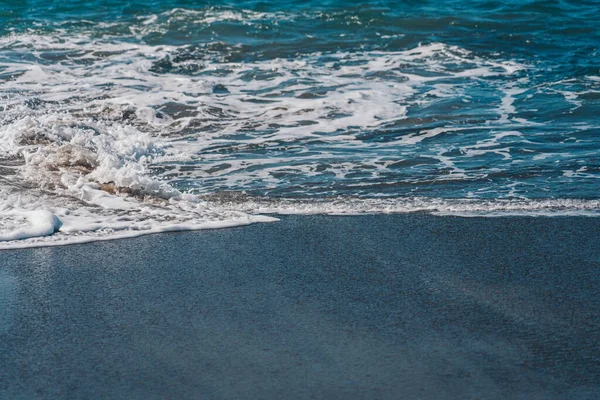 Zeegolf Rots Natuurlijke Achtergrond — Stockfoto