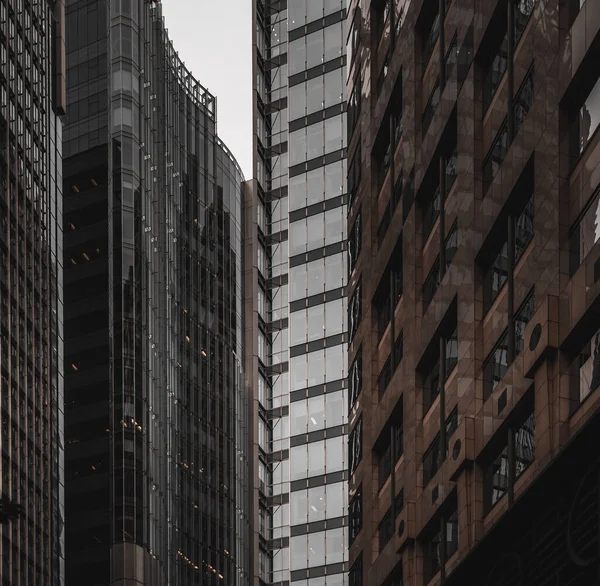 Hong Kong Modern Architecture Hong Kong Business Building Closed — Stock Photo, Image