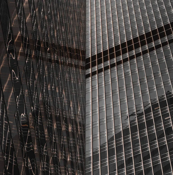 Hong Kong Modern Architecture Hong Kong Business Building Geschlossen — Stockfoto