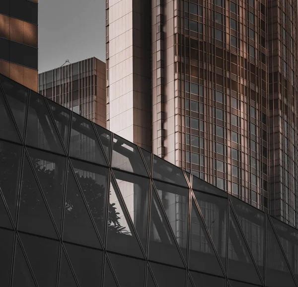Современная Архитектура Гонконга Деловое Здание Гонконга — стоковое фото
