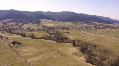 Karpatlar 'ın havadan görünüşü