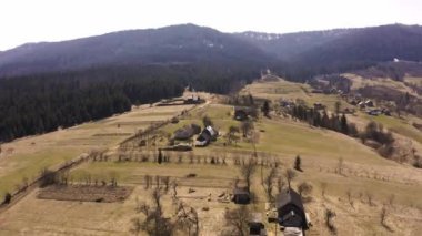 Karpatlar 'ın havadan görünüşü