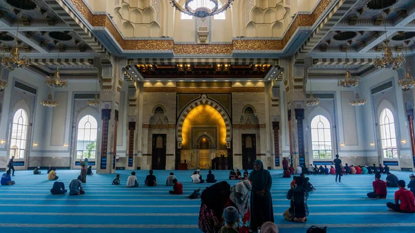 Sendayan Malezja Grudnia 2019 Projektowanie Wnętrz Meczetu Sri Sendayan Negeri — Zdjęcie stockowe