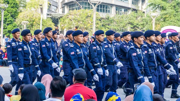 Putrajaya Malaysia August 2019 Die Nahaufnahme Des Parade Aufmarsches Unabhängigkeitstag — Stockfoto