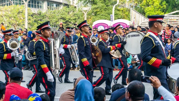 Putrajaya Malaysia August 2019 Κοντινό Πλάνο Άποψη Του Σώματος Παρέλαση — Φωτογραφία Αρχείου