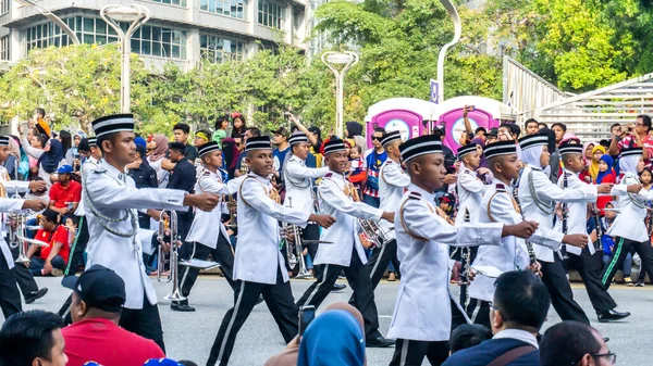 Putrajaya Malaysia August 2019 Κοντινό Πλάνο Άποψη Του Σώματος Παρέλαση — Φωτογραφία Αρχείου