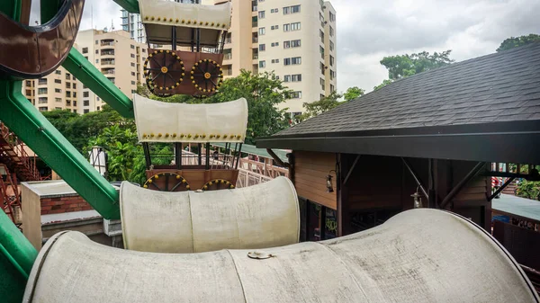 Subang Jaya Malaysia November 2019 Wagenrad Oder Riesenrad Sunway Lagoon — Stockfoto