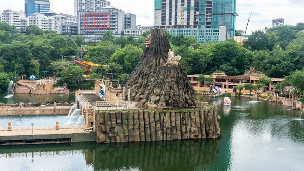 Subang Jaya Malaysia Листопада 2019 Повітряний Вид Аквапарк Sunway Lagoon — стокове фото