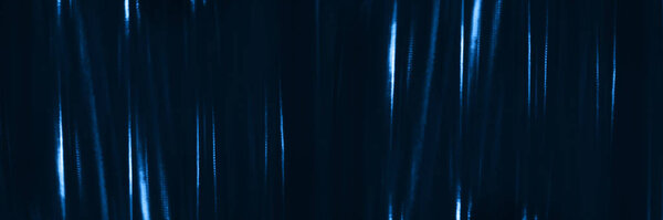Abstract background with blue lights. Banner.