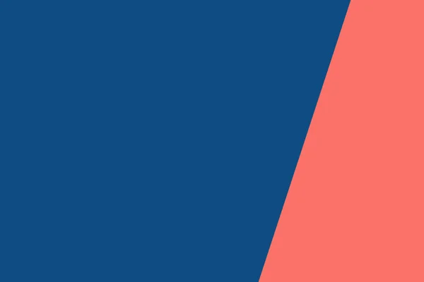 Dois fundo de cor azul clássico e cor de coral . Imagens De Bancos De Imagens