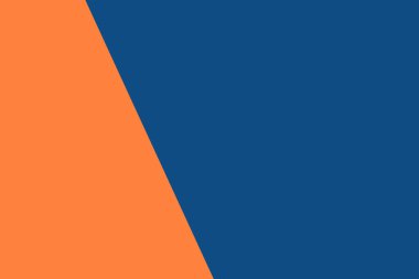 İki renk arka plan klasik mavi ve turuncu kabuk rengi.