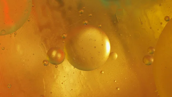 Fantastická struktura barevných bublin. Chaotický pohyb. Abstraktní pozadí — Stock fotografie
