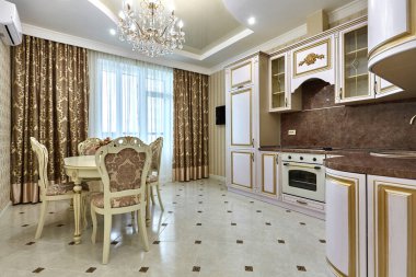 Mutfak ve oturma odası