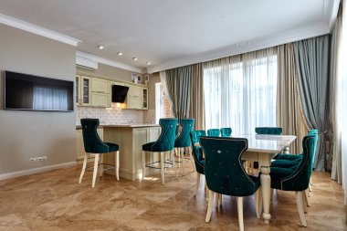 Mutfak ve oturma odası