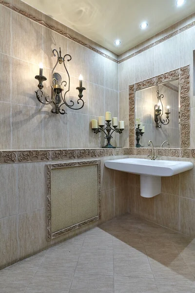 Bathroom Beautiful Interior — Stock Photo, Image