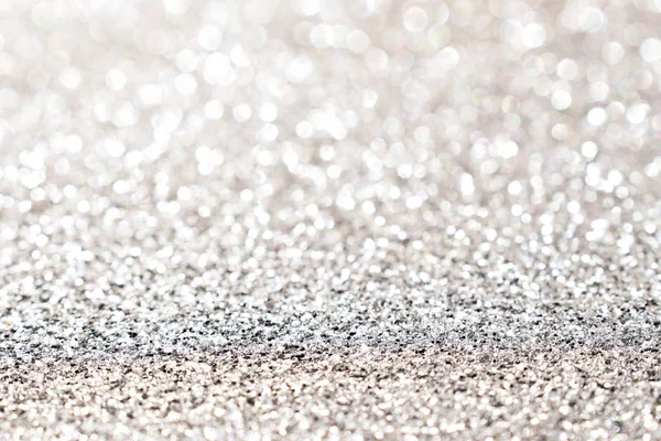 Sparkle Silver Glitter Abstract Background — Stock Photo, Image