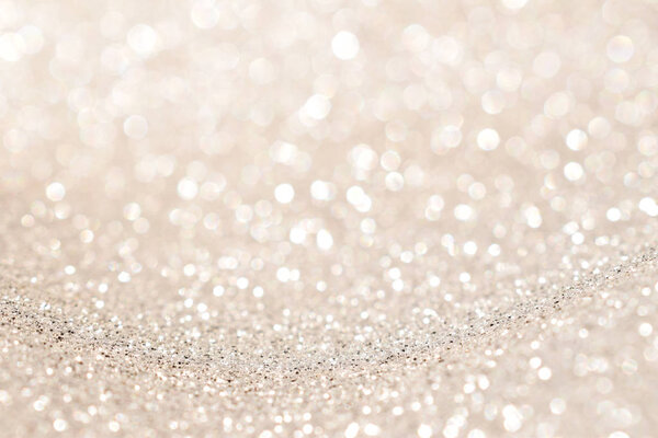 sparkle of silver glitter abstract background