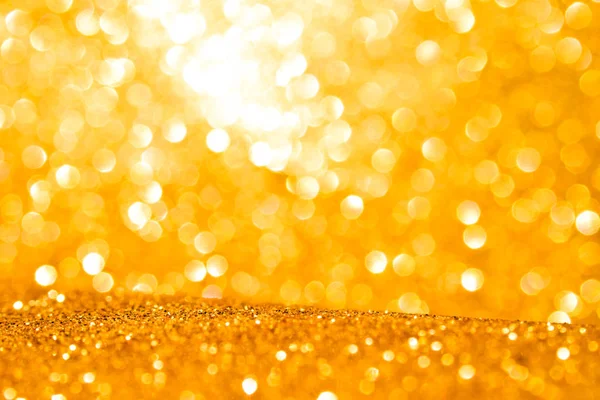 Brilhos Fundo Abstrato Brilho Dourado — Fotografia de Stock