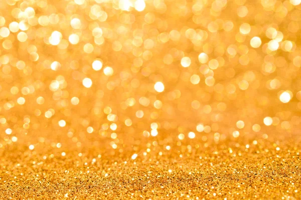 Glitters Van Gouden Glitter Abstracte Achtergrond — Stockfoto